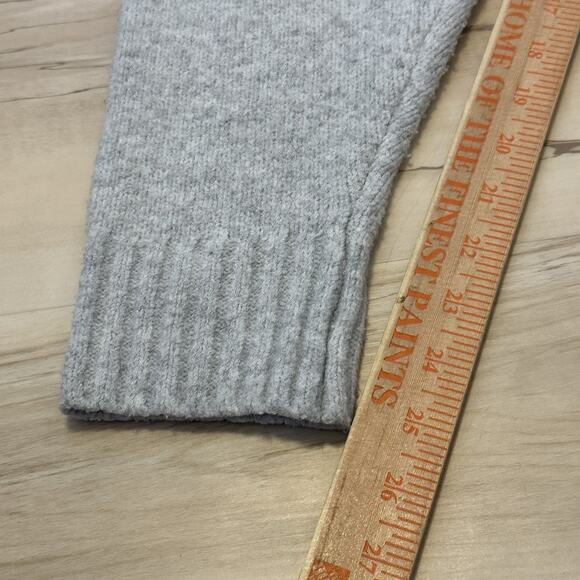 Cupcakes and Cashmere Women M Pants Faux Fleece Fur Jogger Drawstring Gray - Picture 6 of 6